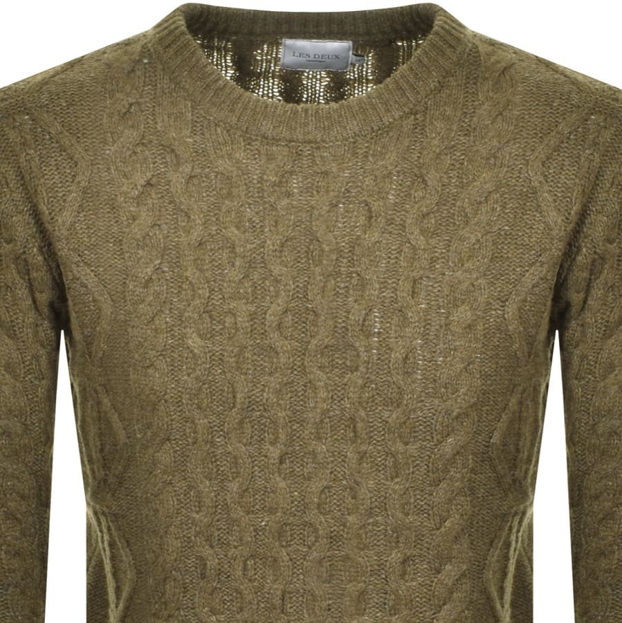 Alternative Image for ProductLes Deux Pigalle Knit Jumper Green2